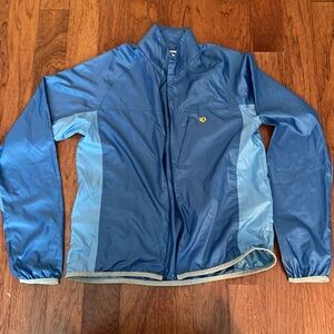 Pearl Izumi Women’s Windbreaker Jacket Small Blue Lightweight Cycling Running